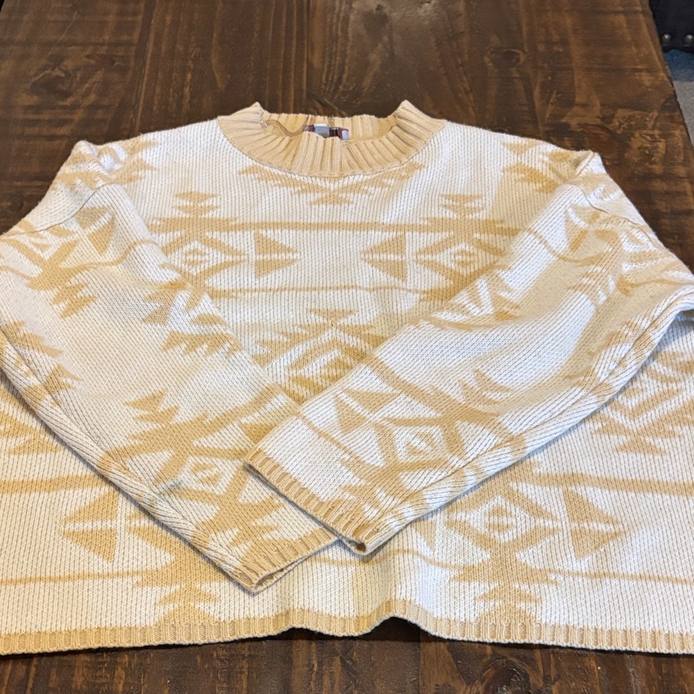 Cream Knit Sweater